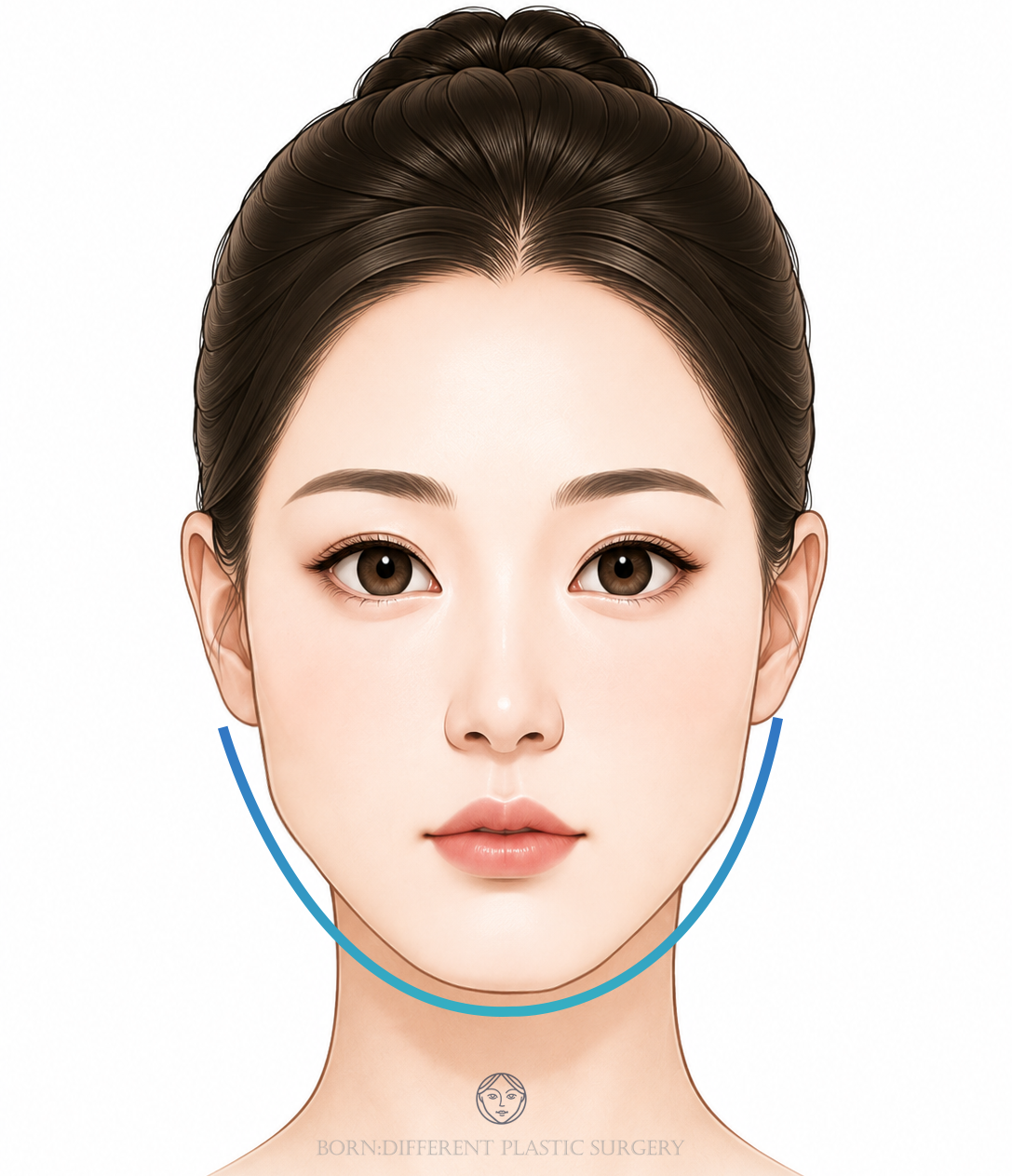 回し切りのイメージイラスト